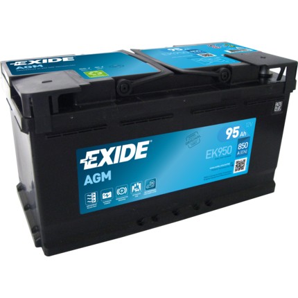 Снимка на Акумулатор EXIDE AGM EK950 за Mercedes Vito Box (w447) 114 CDI 4x4 (447.601, 447.603, 447.605) - 136 коня дизел