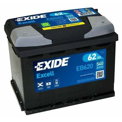 Снимка на Акумулатор EXIDE EXCELL ** EB620 за Volvo 340-360 (343, 345) 2.0 - 92 коня бензин