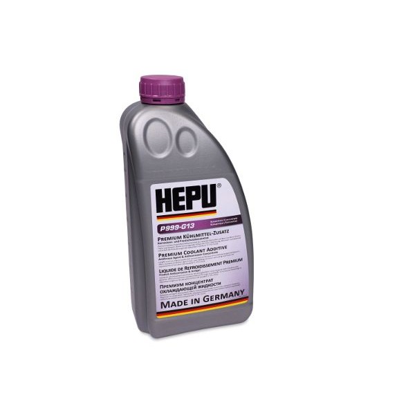 Снимка на Антифриз HEPU 1,5L виолетов лилав P999-G13 за Daihatsu Sirion (M1) 1.0 i (M100) - 56 коня бензин