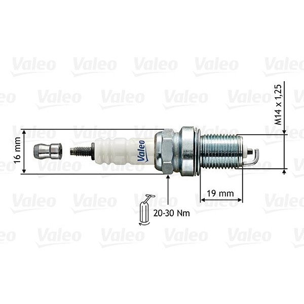 Запалителна свещ VALEO 246851 - AutoPower.BG