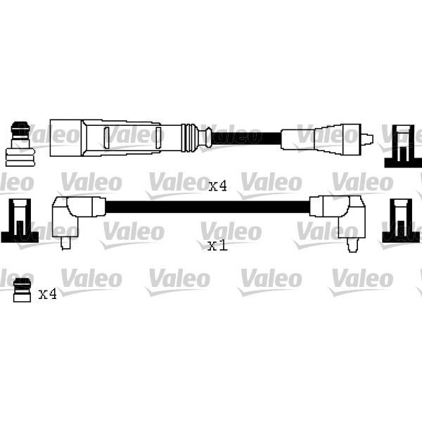 Снимка на Комплект запалителни кабели VALEO 346333