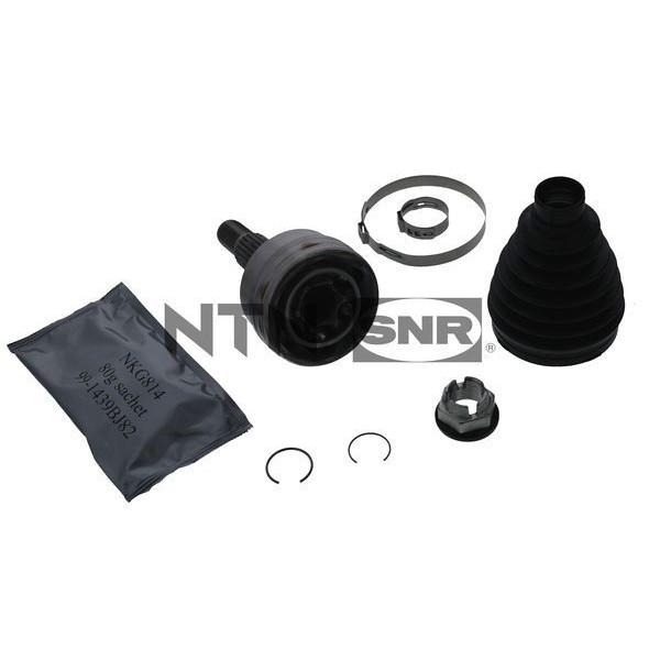 Комплект ангренажен ремък SNR KD457.37 за VW Golf 4 (1J1) 1.9 TDI - 110  коня | Комплект ангренажен ремък