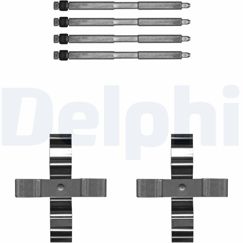 Снимка на Комплект принадлежности, спирачни челюсти DELPHI LY1026 за Seat Ibiza 2 (6K2) 1.4 i 16V - 101 коня бензин