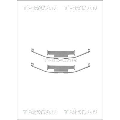 Оценка и мнение за Комплект пружина за спирачен апарат TRISCAN 8105 111572