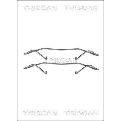 Оценка и мнение за Комплект пружина за спирачен апарат TRISCAN 8105 241598