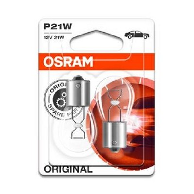 Снимка на Крушка за стопове, габарити OSRAM ORIGINAL P21W 7506-02B за Audi Q2 (GAB) 35 TFSI - 150 коня бензин