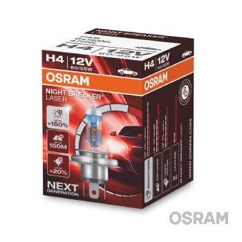Оценка и мнение за Крушка за фарове и халогени OSRAM NIGHT BREAKER® LASER next generation H4 64193NL