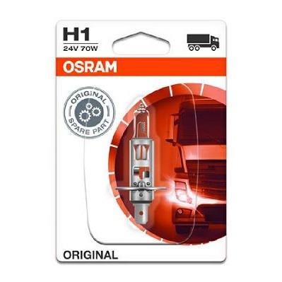 Снимка на Крушка за фарове и халогени OSRAM ORIGINAL H1 64155-01B за камион Renault Kerax 370.26 - 362 коня дизел