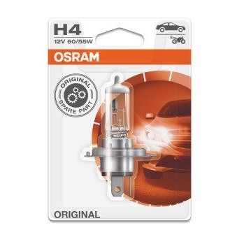 Крушка за фарове и халогени OSRAM ORIGINAL H4 64193-01B за VW Golf 2  (19E,1G1) 1.6 - 72 коня | Крушки за фарове