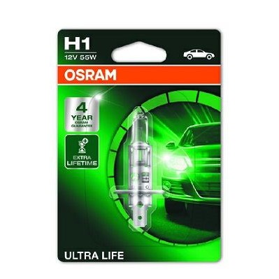 Снимка на Крушка за фарове и халогени OSRAM ULTRA LIFE H1 64150ULT-01B за Citroen Jumpy BOX 2.0 HDi 120 4x4 - 120 коня дизел