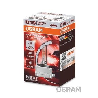 Снимка на Крушка за фарове и халогени OSRAM XENARC® NIGHT BREAKER® LASER D1S 66140XNL за Fiat Premio (146) 1.6 - 84 коня бензин