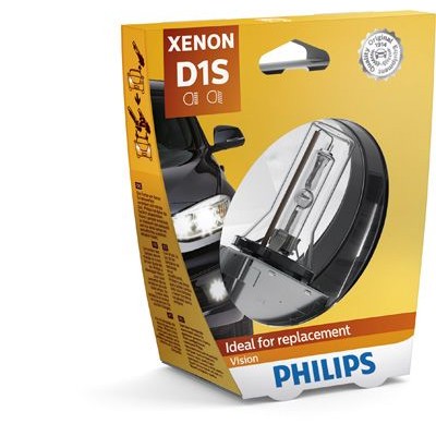 Снимка на Крушка за фарове и халогени PHILIPS Xenon Vision D1S 85415VIS1 за Citroen DS 56-74 Cabrio 21 - 100 коня бензин