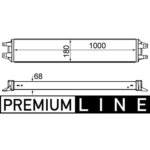 Снимка на Маслен радиатор, автоматична трансмисия MAHLE BEHR PREMIUM LINE CLC 19 000P