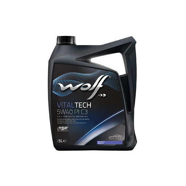 Снимка на Масло за скоростна кутия WOLF VITALTECH 5W40 PI C3 5W40 8303012 за Ford Mustang Convertible 2014 5.0 V8 - 449 коня бензин