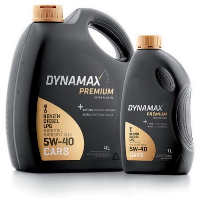 Снимка на Моторно масло DYNAMAX PREMIUM ULTRA PLUS PD 5W-40 501599 за камион Renault MIDLUM 190.08 - 190 коня дизел