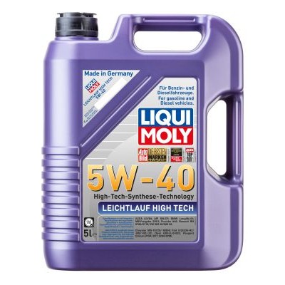 Снимка на Моторно масло LIQUI MOLY Leichtlauf High Tech 5W-40 20668 за Hyundai i30 1.6 - 126 коня бензин
