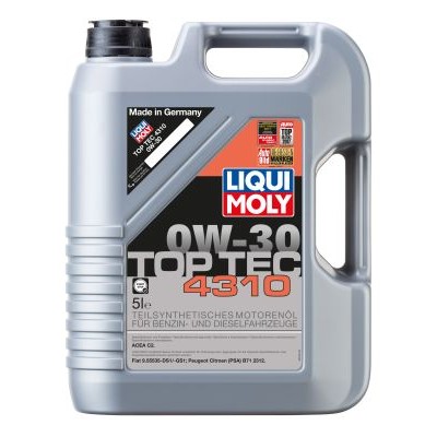 Снимка на Моторно масло LIQUI MOLY Top Tec 4310 0W-30 3736 за камион Iveco Stralis AT 440S45 - 450 коня дизел