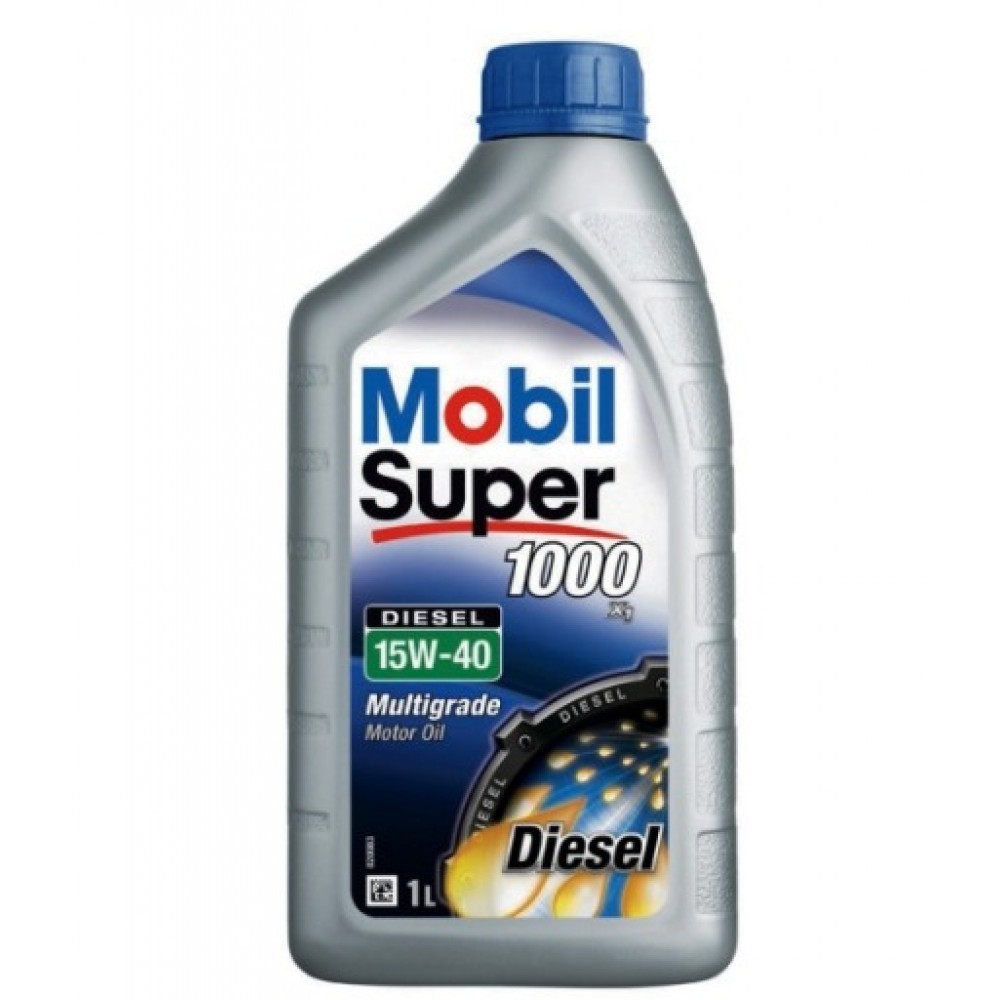 Снимка на Моторно масло MOBIL Super 1000 X1 Diesel 15W-40 150870 за Mitsubishi L300 Platform (P1 T) 2.0 - 113 коня бензин