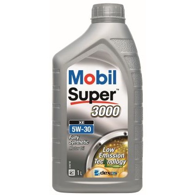 Снимка на Моторно масло MOBIL Super 3000 XE 5W-30 151456 за камион Mercedes Actros MP2, MP3 2555, L, LL - 165 коня бензин