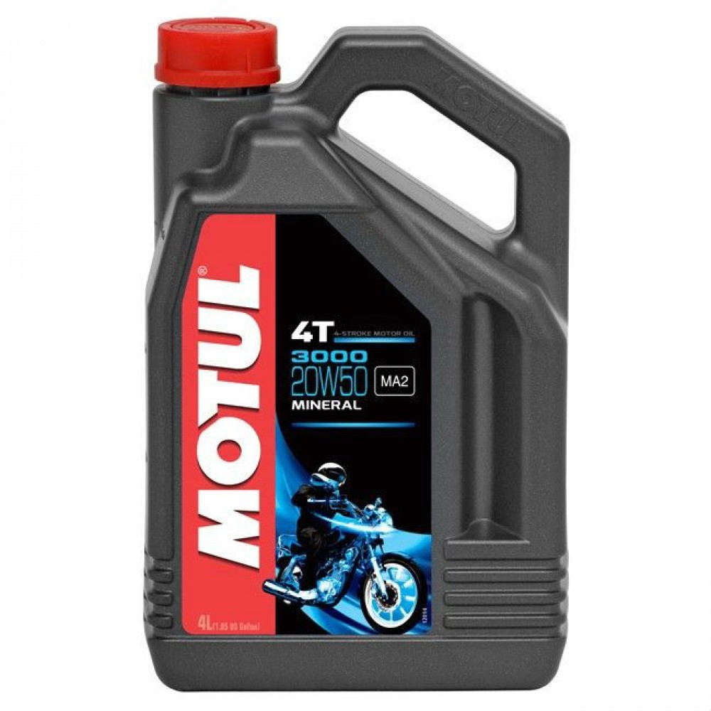 Моторно масло MOTUL 3000 4T 20W50 20W50 104050 за мотор Honda VFR VFR 750 F  (RC36) - 101 коня | Моторно масло