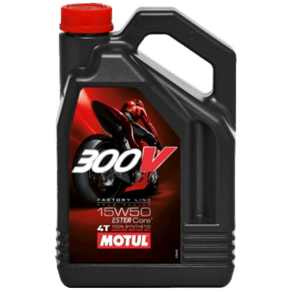 Оценка и мнение за Моторно масло MOTUL 300V 4T FL ROAD RACING 15W50 15W50 104129