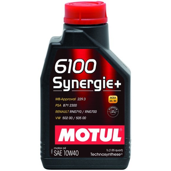 Снимка на Моторно масло MOTUL 6100 SYNERGIE+ 10W40 10W40 102781 за Mini Countryman (R60) Cooper S - 200 коня бензин