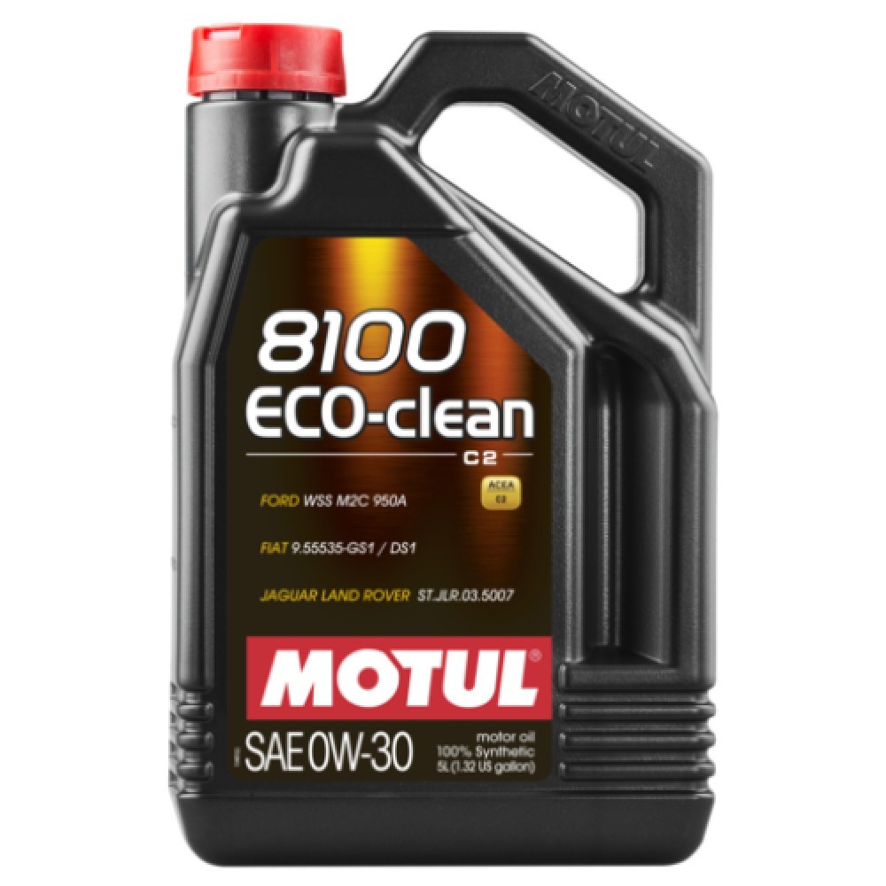 Снимка на Моторно масло MOTUL 8100 ECO-CLEAN 0W30 0W30 102889 за камион Scania 4 Series 114 G/340 - 340 коня дизел