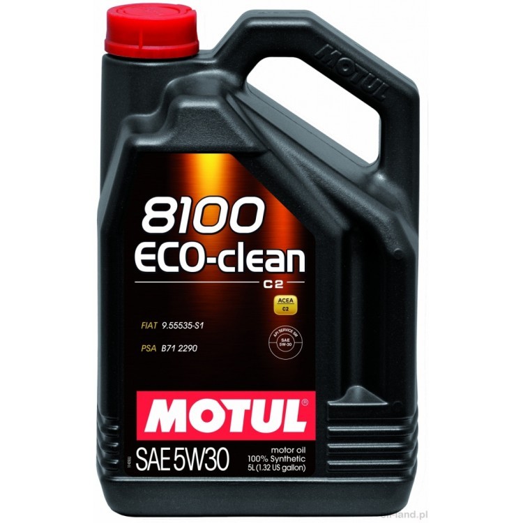 Снимка на Моторно масло MOTUL 8100 ECO-CLEAN 5W30 5W30 101545 за камион MAN F 90 30.342 - 340 коня дизел