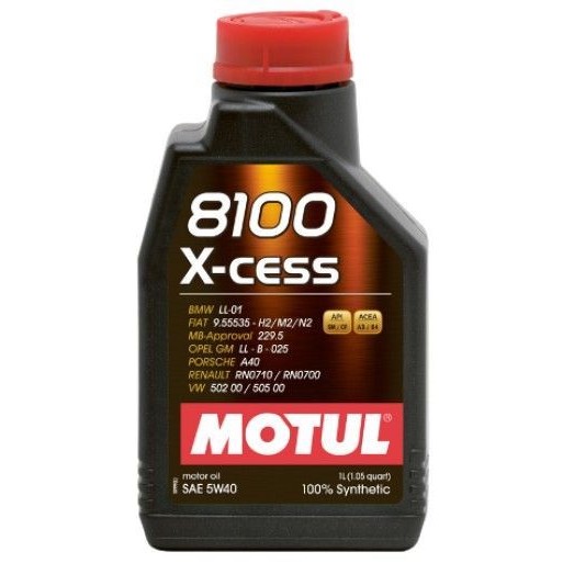 Снимка на Моторно масло MOTUL 8100 X-CESS 5W40 5W40 102784 за камион Renault MIDLUM 190.08 - 190 коня дизел