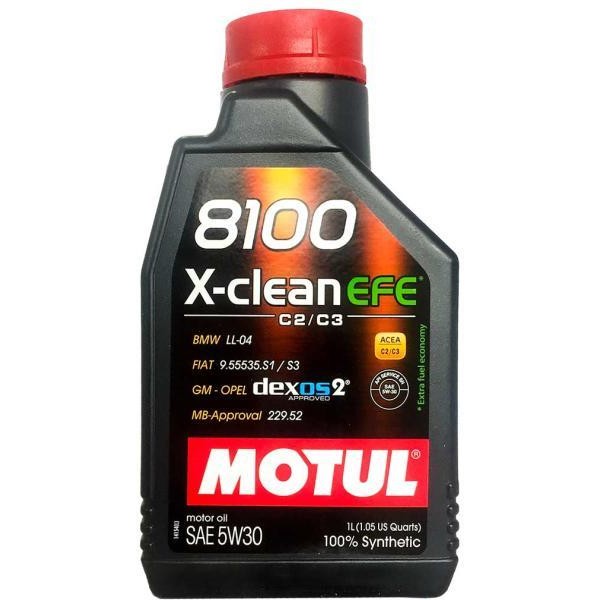 Снимка на Моторно масло MOTUL 8100 X-CLEAN EFE 5W30 5W30 107210 за Audi A5 (F53) 3.0 TDI - 218 коня дизел