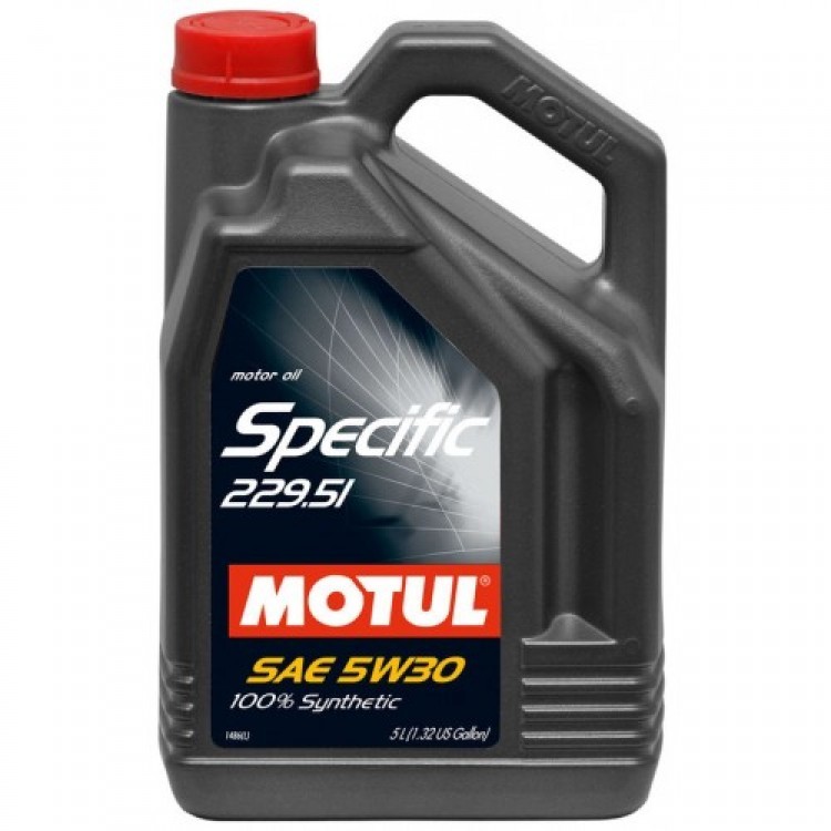 Снимка на Моторно масло MOTUL SPECIFIC 229.52 5W30 5W30 104845 за BUICK Century Coupe 4A 3.0 - 112 коня бензин