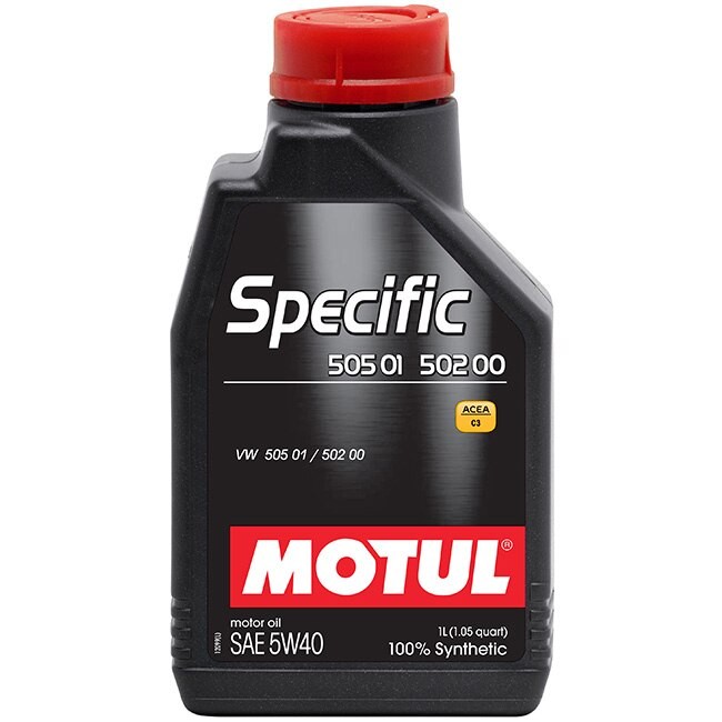 Снимка на Моторно масло MOTUL SPECIFIC 505 01 - 502 00 - 505 00 5W40 5W40 101573 за VW Golf 1 (17) 1.8 - 90 коня бензин