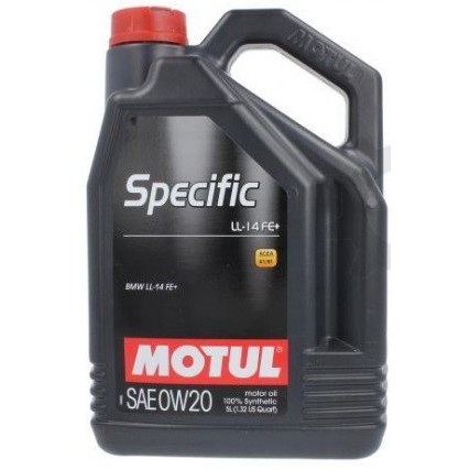Снимка на Моторно масло MOTUL SPECIFIC LL-14 FE+ 0W20 0W20 107389 за Ford Scorpio 1 Saloon (GGE) 2.9 i - 145 коня бензин