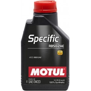 Снимка на Моторно масло MOTUL SPECIFIC RBS0-2AE 0W20 0W20 106044 за камион MAN TGS 26.440 - 440 коня дизел