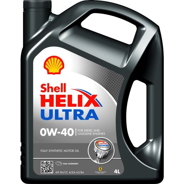 Снимка на Моторно масло SHELL Helix Ultra 0W-40 550046282 за Nissan 350Z Roadster (Z33) 3.5 - 301 коня бензин