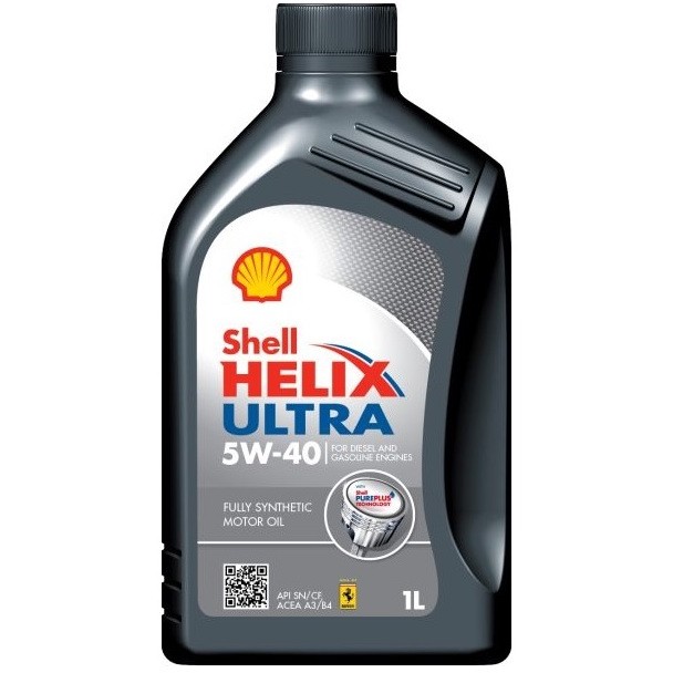 Снимка на Моторно масло SHELL Helix Ultra 5W-40 550046273 за Opel Astra F Estate 1.4 (F35, M35) - 82 коня бензин