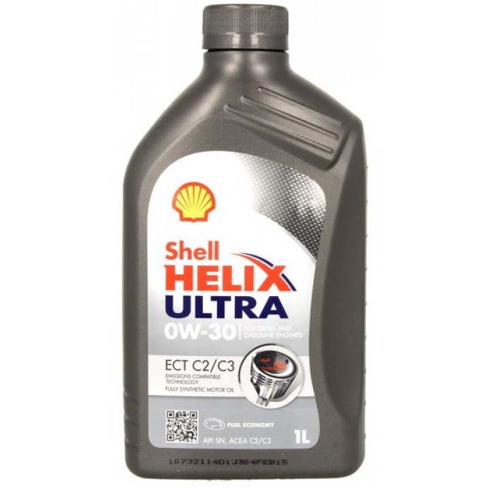 Оценка и мнение за Моторно масло SHELL Helix Ultra ECT C2/C3 0W-30 550042391