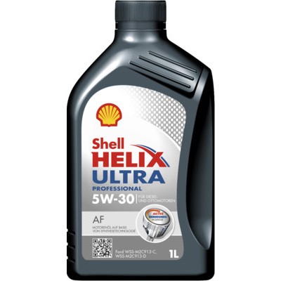 Снимка на Моторно масло SHELL Helix Ultra Professional AF 5W-30 550046288 за Ford Transit BOX 2.4 TDCi RWD - 100 коня дизел