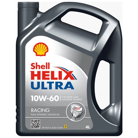 Снимка на Моторно масло SHELL Helix Ultra Racing 10W-60 550040761 за Fiat Palio 178bx 1.8 - 106 коня бензин