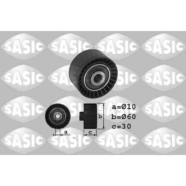 Снимка на Паразитна ролка ангренажен ремък SASIC 1700008 за Peugeot 307 Estate (3E) 2.0 HDI 90 - 90 коня дизел