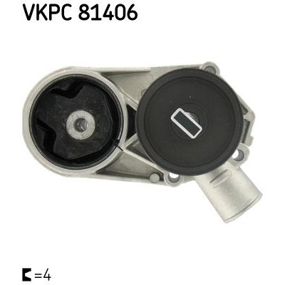 Снимка на Пистов ремък SKF черен VKMV 4PK654 за Ford Escort 5 Break (gal,avl) 1.8 TD - 90 коня дизел