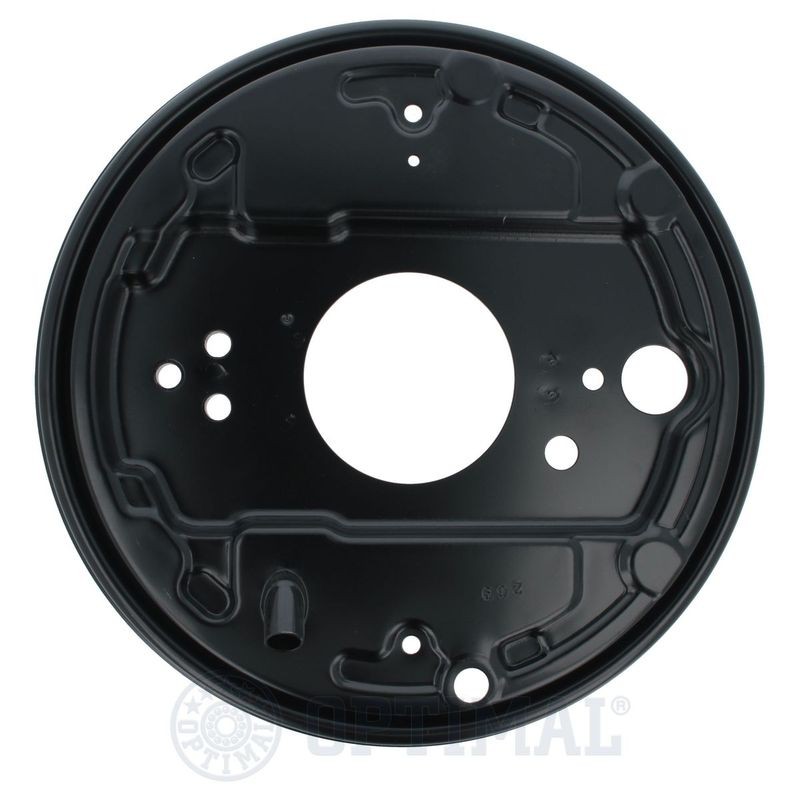 Снимка на Предпазна пластина за спирачен диск OPTIMAL черен BSP-3007L