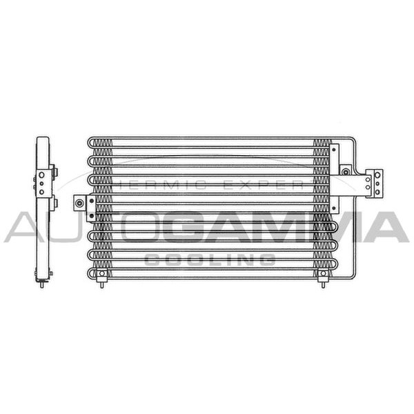 Оценка и мнение за Радиатор за климатик AUTOGAMMA 102619