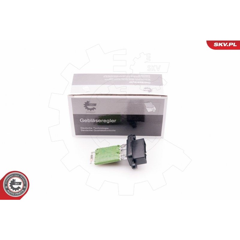 Снимка на Резистор за степените на парното ESEN SKV 94SKV025 за Fiat Panda VAN 169 1.3 D Multijet 4x4 - 75 коня дизел