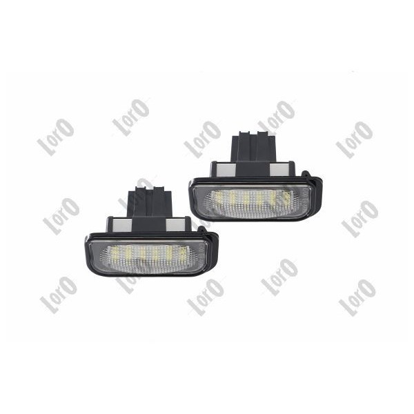 Снимка на Светлини на регистрационния номер DEPO-LORO LED (светодиоди) L54-210-0012LED за Mercedes CLK Convertible (a209) CLK 320 CDI (209.420) - 224 коня дизел