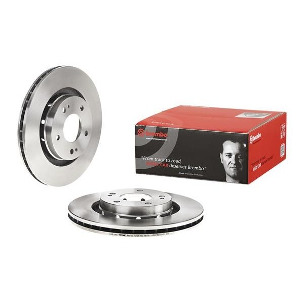 Снимка на Спирачен диск BREMBO PRIME LINE 09.A741.10 за камион Mercedes Actros MP2, MP3 3241 L - 408 коня дизел