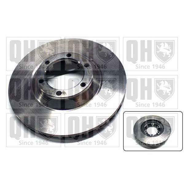 Снимка на Спирачен диск QUINTON HAZELL BDC5381 за Hyundai Galloper 1 2.5 TD - 85 коня дизел