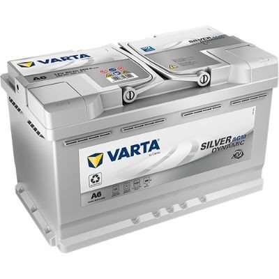 Снимка на Стартов акумулатор VARTA SILVER dynamic AGM 580901080J382 за Mercedes-Benz GLA (H247) GLA 250 4-matic (247.747) - 224 коня бензин