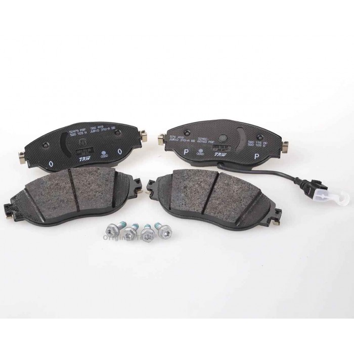 Снимка на 1 set: brake pads with wear indicator for disc brake VAG 8V0698151C за Skoda Superb Sedan (3V3) 1.8 TSI - 180 коня бензин