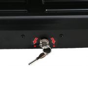 Снимка  на Автобокс Altro 200x90x41cm с 70 mm крепежи, с двустранно отваряне с ключ, 500 литра - черен Junior 02.03.ND